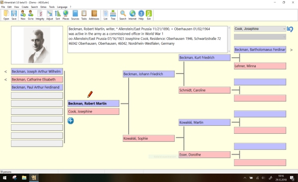 Ahnenblatt Your Windows Based Genealogy Software